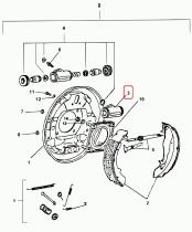 LAND ROVER 00000A00529 - BOMBIN TRASERO DE FRENO