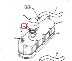 LAND ROVER 112449 - GOMA TAPON RESPIRADERO