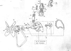 LAND ROVER 118625 - BOMBA DE AGUA TURBO (7 TORNILLOS)