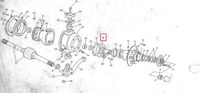LAND ROVER 130779 - MANGUETA DELANTERA
