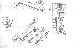 LAND ROVER 162111 - TUERCA BARRA DE DIRECCION LAND ROVER 109