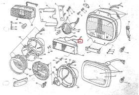 LAND ROVER 162564 - PILOTO POSICION/INTERMITENTE