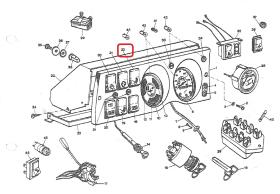LAND ROVER 163530 - INTERRUPTOR LIMPIACRISTALES