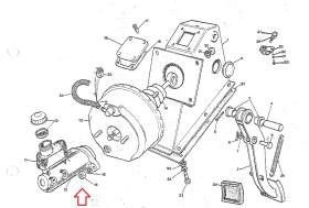 LAND ROVER 164350E - BOMBA FRENO GIRLING CON DEPOSITO