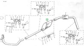 LAND ROVER 165948 - TUBO ESCAPE 2500 TRAMO 2