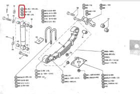 LAND ROVER 167796 - AMORTIGUADOR DELANT, LRS 2.5