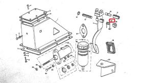 LAND ROVER 171264 - MUELLE PALANCA EMBRAGUE