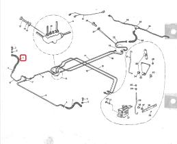 LAND ROVER 173258 - LATIGUILLO FRENO DE DISCO