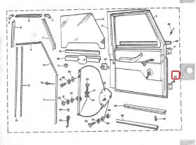 LAND ROVER 183283 - TORNILLO BISAGRA
