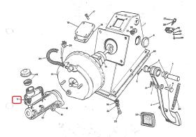 LAND ROVER 193129ES - DEPOSITO LIQUIDO DE FRENO CON GOMAS