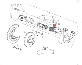 LAND ROVER 194406 - PASTILLAS DE FRENO DELANTERAS LRS 109 BENDIX