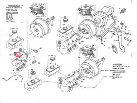 LAND ROVER 194542 - CILIDRO DE FRENOS DISCO BENDIX AMMARRE VERTICAL