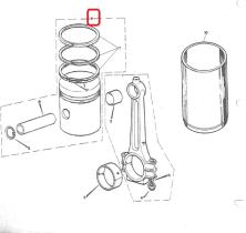 LAND ROVER 194680 - CONJUNTO PISTON STD