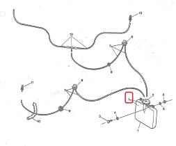 LAND ROVER 208193 - BOTE LIQUIDO LIMPIAPARABRISAS