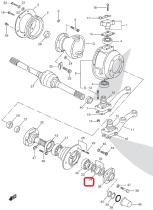 LAND ROVER 217353 - SEGURO TUERCA MANGUETA K
