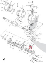 LAND ROVER 217355K1 - TUERCA REGLAJE MANGUETA (M1,5)