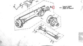 LAND ROVER 217400 - RETEN EJE TRANS.DELANTERO