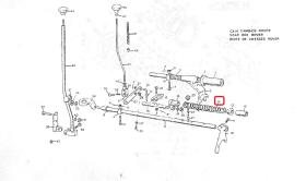 LAND ROVER 217445 - MUELLE EJE SELECTOR