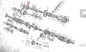 LAND ROVER 218243 - PIÑON REDUCTORA 31 D.