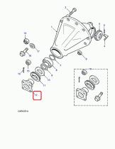 LAND ROVER 236632 - BRIDA CARDAN ESTRIA GRUESA