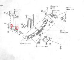 LAND ROVER 552019 - CASQUILLO BRAZO INF SUSP. DEL TRAS