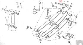 LAND ROVER 244162 - GEMELA TRASERA