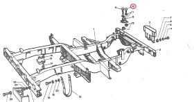 LAND ROVER 255050 - TORNILLO FIJACION