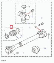 LAND ROVER 276484 - FUELLE PROTECTOR TRANSMISION