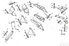 LAND ROVER 302532 - GRAPA ROSCA CHAPA / TUERCA SPIRALOCK
