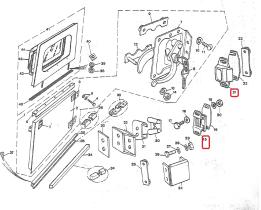 LAND ROVER 333140 - RESBALON PUERTA