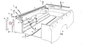 LAND ROVER 333254 - CANTONERA TRASERA IZQUIERDA 88 -109