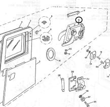 LAND ROVER 337801 - CERRADURA PTA DER. Y PORTON TRAS. LLAVES