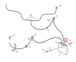LAND ROVER 361012 - TAPON BOTE LIMPIACRISTALES