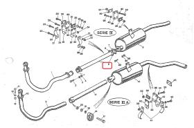 LAND ROVER 503456 - TRAMO INTERMEDIO TUBO DE ESCAPE
