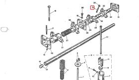 LAND ROVER 506814 - TORNILLO GUIA AJUSTE VALVULA