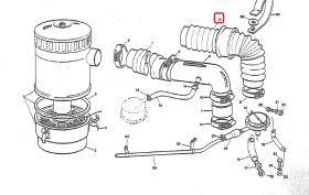 LAND ROVER 509730 - MANGUITO DE ADMISION (70)