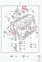 LAND ROVER 519055 - CASQUILLO ARBOL DE LEVAS