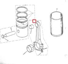 LAND ROVER 527169 - BIELA MOTOR DIESEL