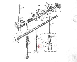 LAND ROVER 527240 - VALVULA ADMISION (1 RANURA)
