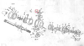 LAND ROVER 531001 - FIADOR EJE GIRO K