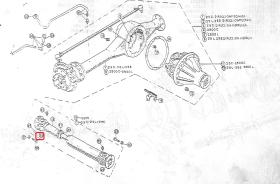 LAND ROVER 541858 - CRUCETA