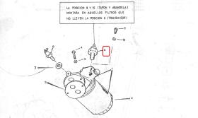 LAND ROVER 555704K1 - SENSOR PRESION ACEITE