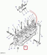 LAND ROVER 558160 - JUNTA CULATA RATIO 7:1 2.25 LITROS GASOLINA