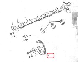 LAND ROVER 568474 - PIÑON EJE DE LEVAS