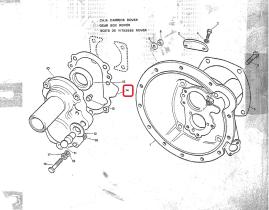 LAND ROVER 576724 - JUNTA CAJA DE CAMBIOS