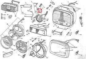 LAND ROVER 589409 - PILOTO INTERMITENTE DELANTERO AMBAR