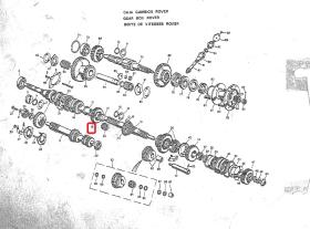 LAND ROVER 591363 - PIÑON 2ª 29 DIENTES ++K