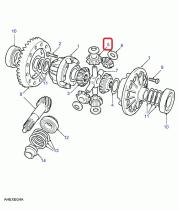 LAND ROVER 607167 - ENGRANAJE DIFERENCIAL TRASERO TIPO SALISBURY