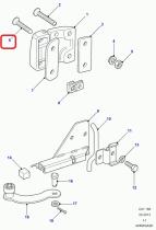 LAND ROVER 79221 - TORNILLO RESBALON PUERTA Y BISAGRA