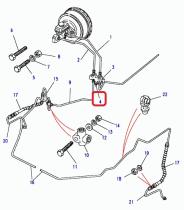 LAND ROVER AAU1700 - INTERRUPTOR DE FRENADA